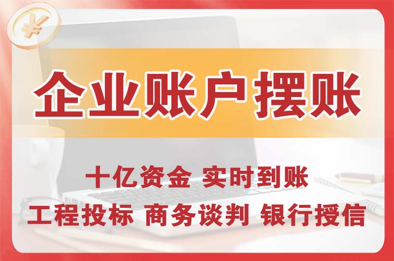 岑溪企业账户摆账